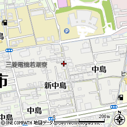和歌山県和歌山市新中島99周辺の地図