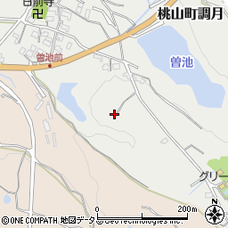 和歌山県紀の川市桃山町調月2271-2周辺の地図