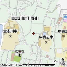 和歌山県紀の川市貴志川町上野山84周辺の地図