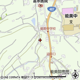 広島県江田島市能美町中町3302周辺の地図