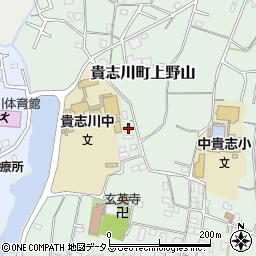 和歌山県紀の川市貴志川町上野山237-2周辺の地図