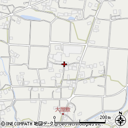 香川県三豊市三野町大見周辺の地図