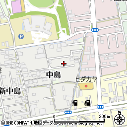 和歌山県和歌山市新中島20周辺の地図