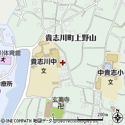 和歌山県紀の川市貴志川町上野山237周辺の地図
