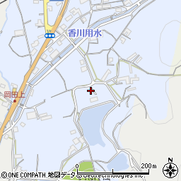 香川県丸亀市綾歌町岡田下662周辺の地図