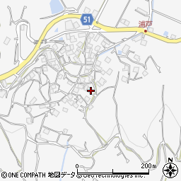 愛媛県今治市大三島町浦戸911周辺の地図