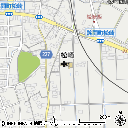 三豊市立松崎幼稚園周辺の地図