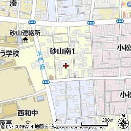 パーフェクトリバティー教団和歌山教会周辺の地図