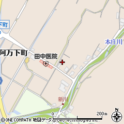 兵庫県南あわじ市阿万下町545周辺の地図