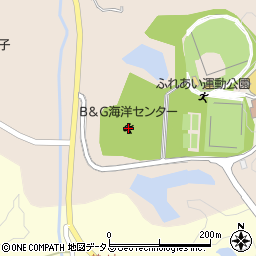 綾川町綾上Ｂ＆Ｇ海洋センター周辺の地図