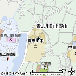 和歌山県紀の川市貴志川町上野山232周辺の地図