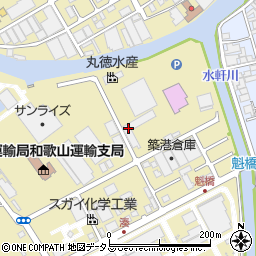 和歌山県自動車整備振興会（一般社団法人）　軽自動車希望ナンバー予約センター周辺の地図