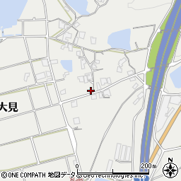 香川県三豊市三野町大見甲-4758周辺の地図