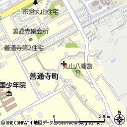 香川県善通寺市善通寺町2341-32周辺の地図