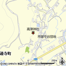 香川県善通寺市善通寺町1291周辺の地図