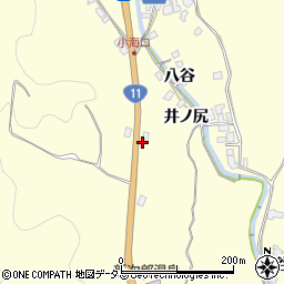 徳島県鳴門市北灘町櫛木井ノ尻50周辺の地図