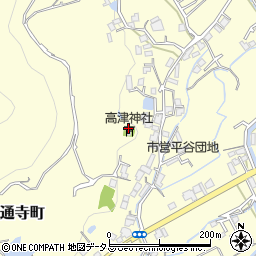 香川県善通寺市善通寺町1290周辺の地図