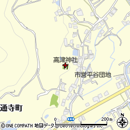 香川県善通寺市善通寺町1290周辺の地図