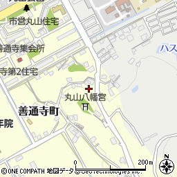 香川県善通寺市善通寺町2345周辺の地図