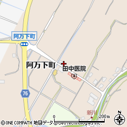 兵庫県南あわじ市阿万下町261周辺の地図