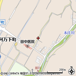 兵庫県南あわじ市阿万下町266周辺の地図