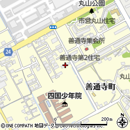 香川県善通寺市善通寺町2020周辺の地図