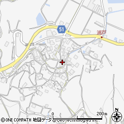 愛媛県今治市大三島町浦戸1053周辺の地図