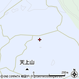 東京都神津島村天上山周辺の地図