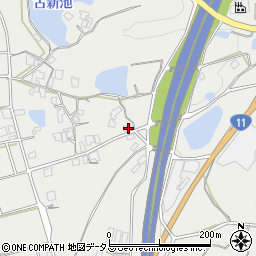 香川県三豊市三野町大見4836周辺の地図