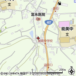 広島県江田島市能美町中町3666周辺の地図