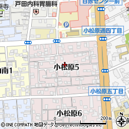 〒640-8265 和歌山県和歌山市小松原の地図
