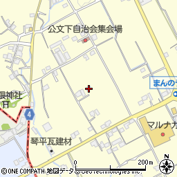 香川県仲多度郡まんのう町公文535周辺の地図
