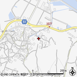 愛媛県今治市大三島町浦戸864周辺の地図