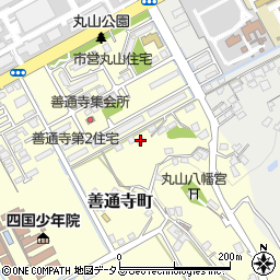 香川県善通寺市善通寺町2322-2周辺の地図