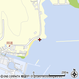長崎県対馬市厳原町南室2周辺の地図