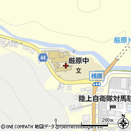 長崎県対馬市厳原町桟原15周辺の地図