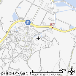 愛媛県今治市大三島町浦戸885周辺の地図