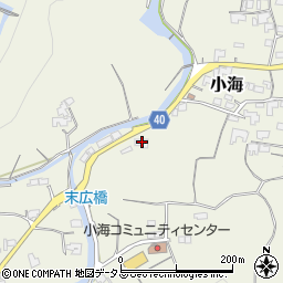 香川県東かがわ市小海1372周辺の地図