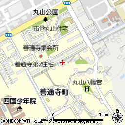 香川県善通寺市善通寺町2322周辺の地図