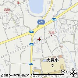 香川県三豊市三野町大見甲-3066-1周辺の地図
