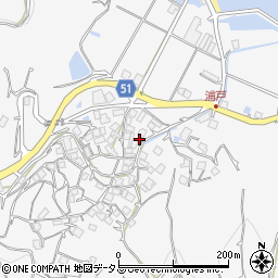 愛媛県今治市大三島町浦戸1059周辺の地図