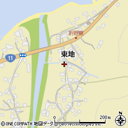 徳島県鳴門市北灘町折野東地197周辺の地図