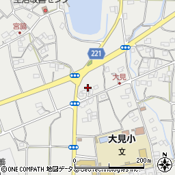 香川県三豊市三野町大見甲-3069周辺の地図