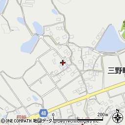 香川県三豊市三野町大見2411周辺の地図