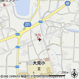 香川県三豊市三野町大見甲-3019周辺の地図