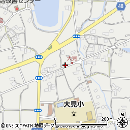 香川県三豊市三野町大見甲-3020-11周辺の地図