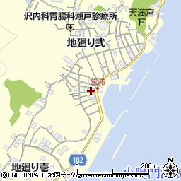 徳島県鳴門市瀬戸町堂浦地廻り弐81-8周辺の地図