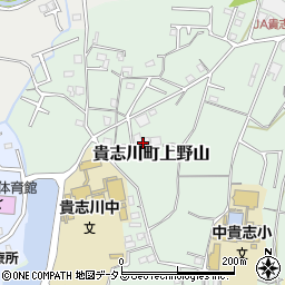 和歌山県紀の川市貴志川町上野山121周辺の地図