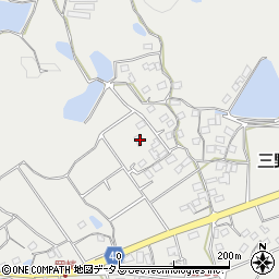 香川県三豊市三野町大見甲-2433-1周辺の地図