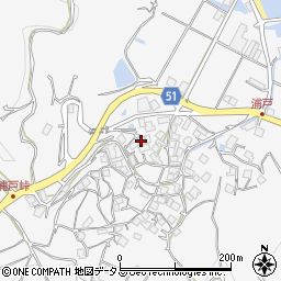 愛媛県今治市大三島町浦戸1034周辺の地図